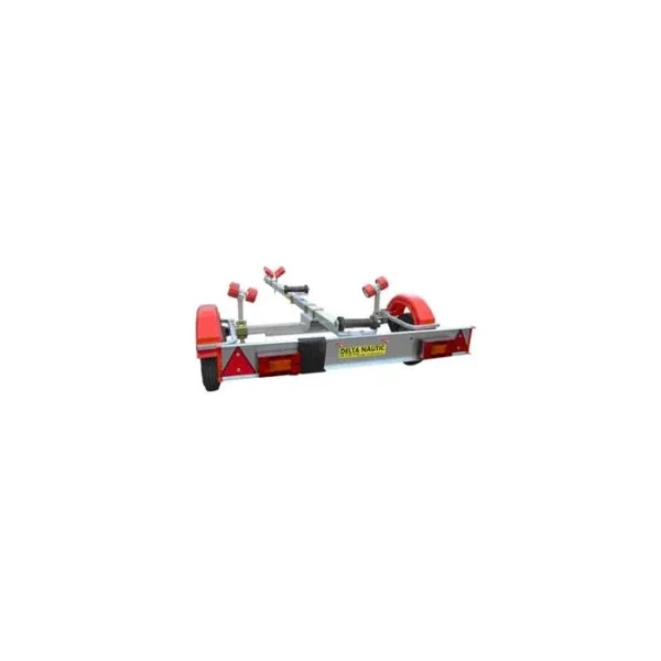 Remorque Standard pour toute barque fond rond jusqu'à 3m20