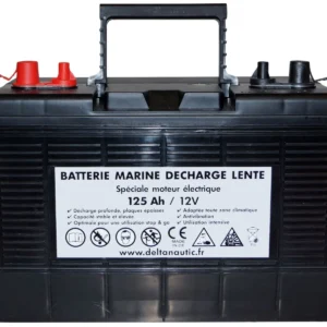 Batterie 125A 12V Moteur électrique