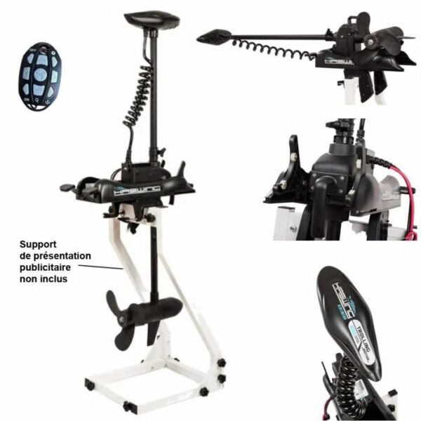 Moteur électrique Haswing Cayman B 80 lbs 12V 149 cm avec télécommande