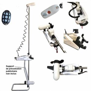 Moteur électrique Haswing Cayman B 80Lbs 24V 250 cm blanc G1.6 GPS + télécommande