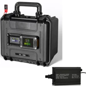Valise Batterie Lithium BSR Eco 50Ah 12V + chargeur offert