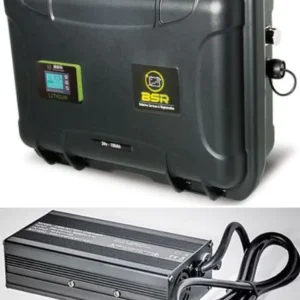 Valise Batterie Lithium BSR Lifepo4 Gen2 100Ah 24V + sortie régulée + chargeur offert