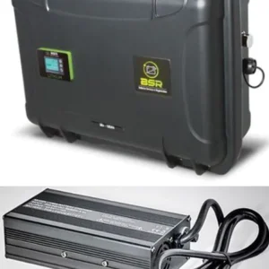 Valise Batterie Lithium BSR Lifepo4 Gen2 100Ah 36V + 2 sorties régulées + chargeur offert