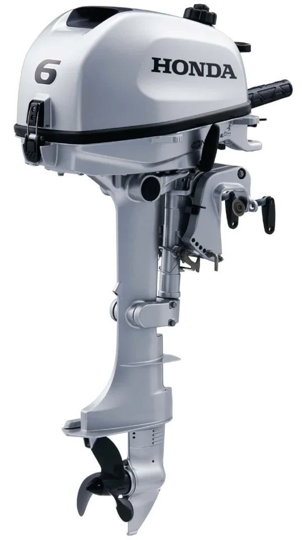 Honda 6cv 4T mono-cylindre démarrage manuel arbre long avec système de charge batterie
