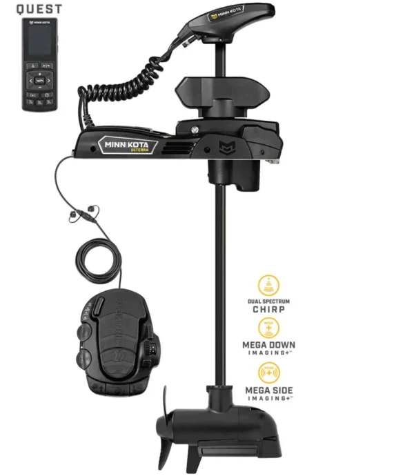 Moteur électrique Minn Kota Ulterra Quest + Sonde MSI+