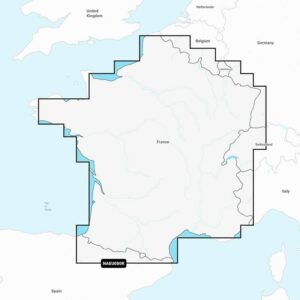 Carte Navionics + Regular Format Sd France Eaux Interieures