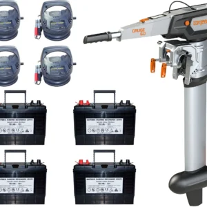 Pack moteur électrique Torqeedo Cruise 6.0 barre franche