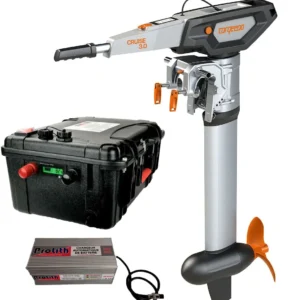 Pack luxe moteur électrique Torqeedo Cruise 3.0 barre franche
