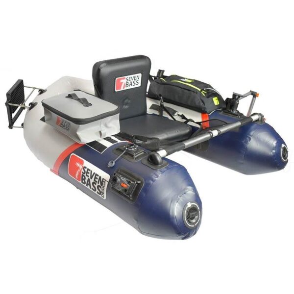 PACK FLOAT TUBE SEVEN BASS BRIGAD FISHING 160 - BLEU/GRIS – Image 2