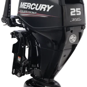 Mercury 25CV 4T Hydrojet EFI arbre long démarrage électrique barre franche trim