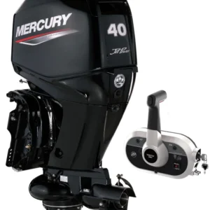 Mercury 40CV 4T Hydrojet EFI arbre long démarrage électrique et TRIM commande à distance