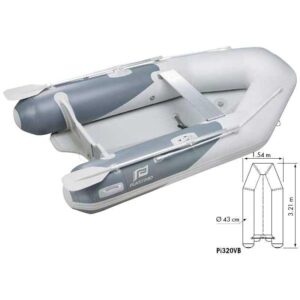 ANNEXE GONFLABLE PLASTIMO FUN II PI320VB GRIS