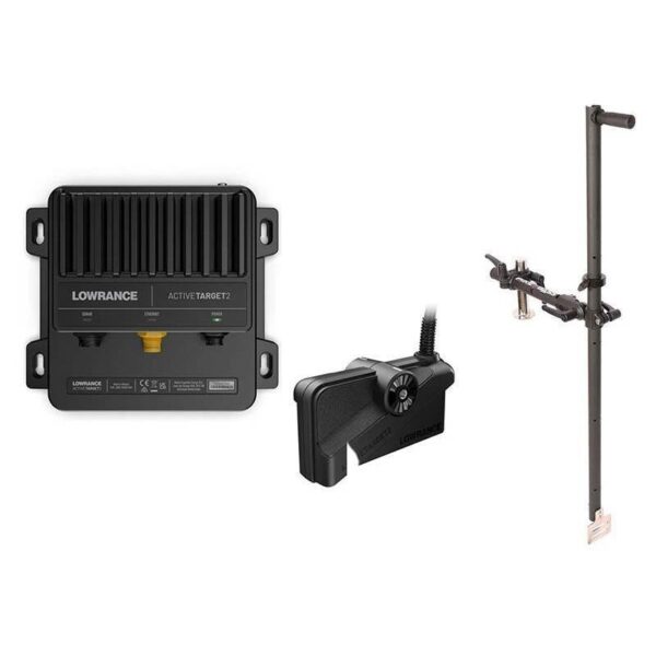 Pack Sonde Lowrance Active Target 2 + Perche De Sonde Amovible 360° Pike’N Bass