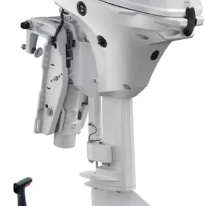 Tohatsu 20CV 4T blanc arbre long démarrage électrique commande à distance power trim