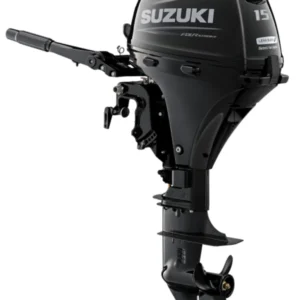 Suzuki DF15A 15cv 4T arbre court démarrage manuel barre franche