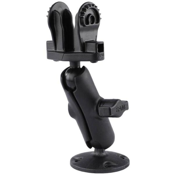 Support Horizontal Ram Mounts Pour Lowrance Hook²-4 Et Reveal 5 Boule C