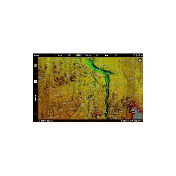 CARTE DÉTAILLÉE HUMMINBIRD DES CÔTES FRANÇAISES ET CORSES – Image 2