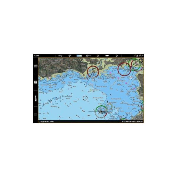 CARTE DÉTAILLÉE HUMMINBIRD DES CÔTES FRANÇAISES ET CORSES – Image 4