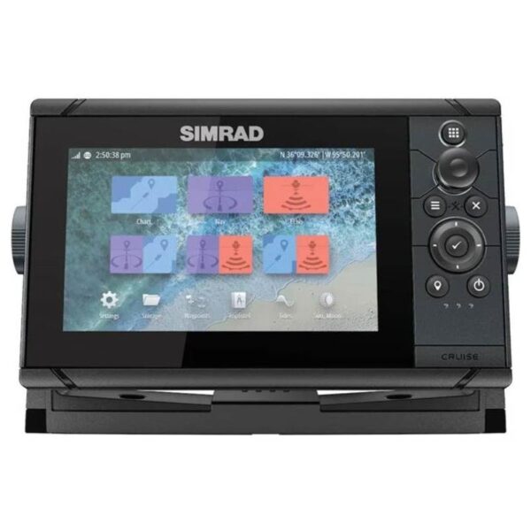 SONDEUR GPS SIMRAD CRUISE 9 + SONDE TABLEAU ARRIÈRE 83/200KHZ