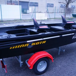 Pack Barque Silurine 4m Blacky + remorque GT + Sièges