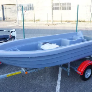 Barque Silurine Sport 3m73 Titanium + Remorque GT Grand Tourisme