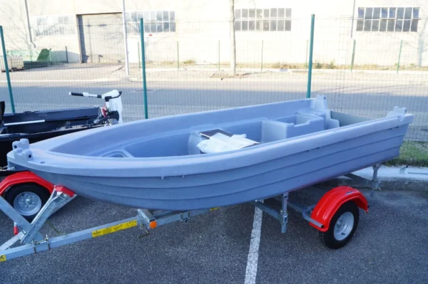 Barque Silurine Sport 3m73 Titanium + Remorque GT Grand Tourisme